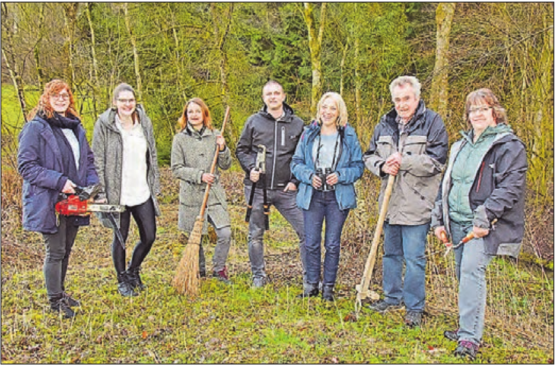 Der Natur- und Vogelschutzverein Gontenschwil mit einem neu positionierten, vergrösserten und top motivierten Vorstandsteam. (Bild: zVg.)
