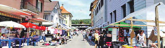 Am Samstag, 11. Mai von 9 bis 15 Uhr: Heimhandwerker-, Trödler- und Flohmarkt, ein grosses Warenangebot von Selbstgemachtem an der Menziker Bahnhofstrasse. (Bild: zVg.)