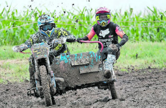 Andreas Kunz und Kenneth Lukas Soller von der Burg erreichten bei dieser Zeitmessung die neuntschnellste Laufzeit. (Bilder: Vreni Schenk)