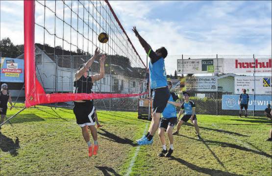 Herrenfinal: Teufenthal 1 gegen Unterkulm. (Bilder: zVg.)