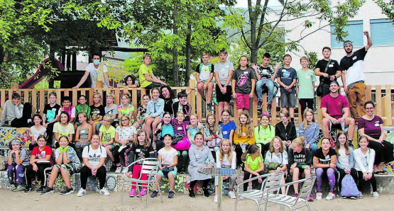 Gemeinsamer Jugendkulturtag in Möriken: Daran teilgenommen haben auch sehr viele Seetaler Kinder. (Bild: zVg.)