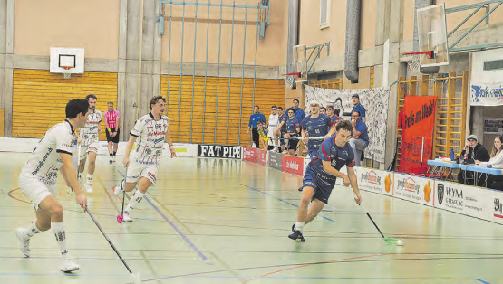Lok-Stürmer Dimitri Lüscher erzielte am Samstag 3 Tore und legte am Sonntag mit einem Doppelpack nach. (Bild: Roland Jaus)