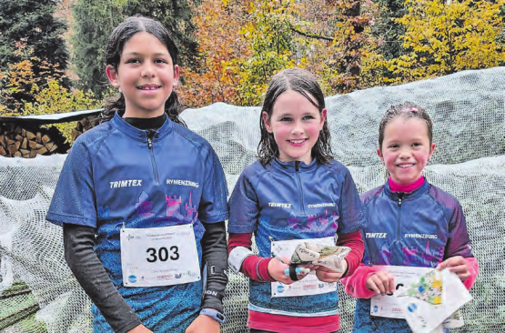 Das erfolgreiche D10-Team der OLG Rymenzburg holte Bronze. (Bild: Boglarka Matyasi, zVg.)