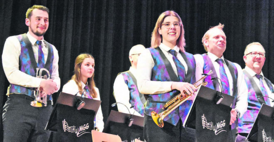 Die Musikgesellschaft Gontenschwil sorgte an ihrem Jahreskonzert wie gewohnt für beste Unterhaltung. (Bilder: hg.)