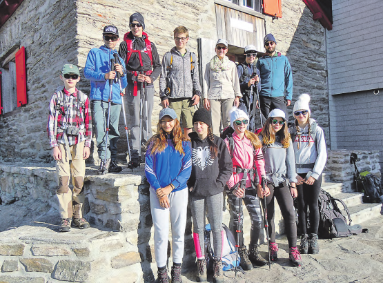 Alles bereit: Auf gehts zum ereignisreichen zweiten Wandertag. (Bilder: rf.)