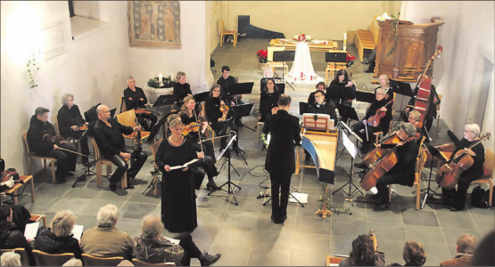 Die Camerata aargauSüd unter der Leitung von David Reitz bot in der reformierten Kirche Unterkulm ein abwechslungsreiches Konzert. (Bilder: rms.)