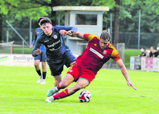Der SC Schöftland zeigte gegen Zofingen eine eher bescheidene Leistung, geriet aber – zumindest resultattechnisch – nicht in Schräglage und sicherte sich den 2:0 Heimsieg. (Bild: Otto Lüscher)