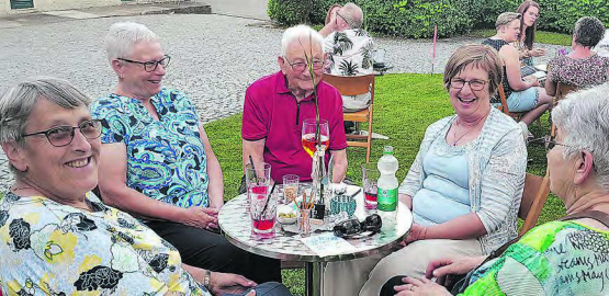 Beim gemütlichen Ginko-Kafi der reformierten Kirche Kulm wurde die Geselligkeit jeweils gross geschrieben. (Bild: zVg.)