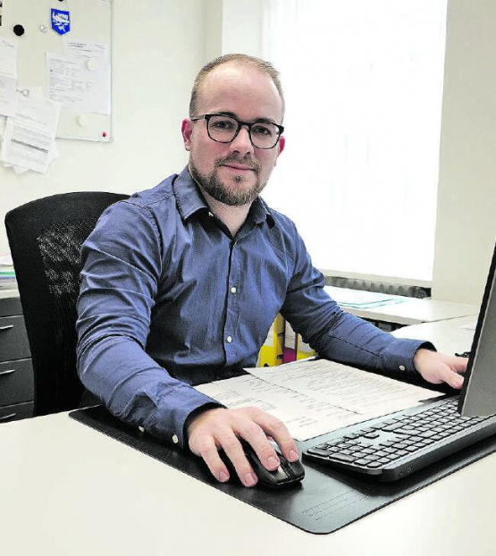 Cedric Bosshard ist Leiter des Regionalen Betreibungsamtes Kulm.
