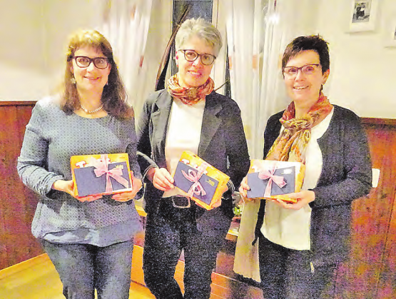 Einige der Geehrten: Beim Frauenturnverein Staffelbach wurden die fleissigsten Turnerinnen der Vereinsmeisterschaft geehrt. (Bild: zVg.)