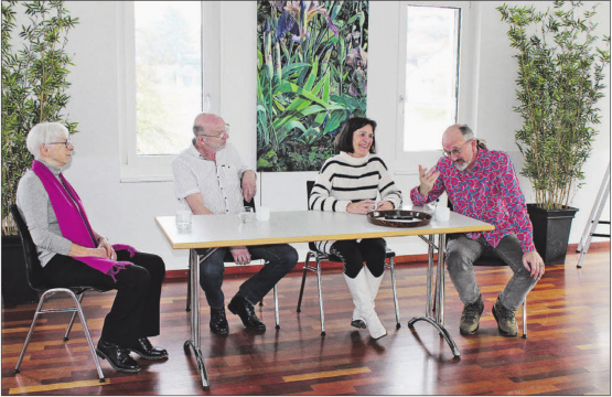 Einsamkeit im Alter: Das Ende dieses Theaterstückes bestand in konstruktiven Vorschlägen. (Bild: Graziella Jämsä)