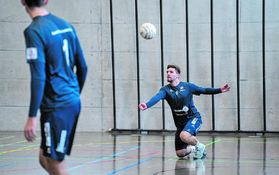 Oberentfeldens Faustballer sichern sich Rang zwei in der Qualifikation. (Bild: Jessica Matuh/Swiss Faustball)