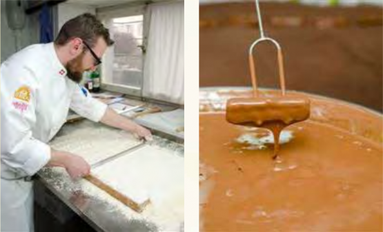 Handgemachte Kirschstengeli der Bäckerei Sollberger.
(Bilder: zVg.)