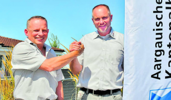 Bewährtes OK-Team: Christian Schweizer (rechts) und Matthias Haller packen die Organisation des Anlasses auch 2023 tatkräftig an. (Bild: Patrick Tepper/Dorfheftli)