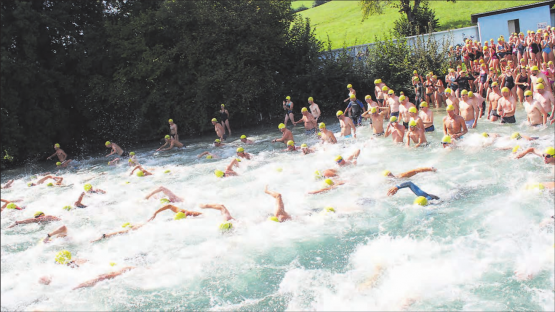 Bei schönem Wetter waren in den vergangenen Jahren jeweils gut 300 Teilnehmende am Start. (Foto: grh)