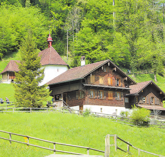 Kapelle im Ranft: Eine schöne Aufnahme vom Ausflug der Kirchgemeinde Beinwil am See. (Bild: zVg.)