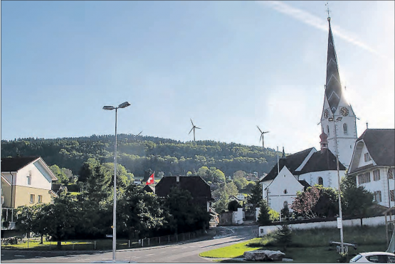 Das Windenergieprojekt Stierenberg polarisiert: Der Gemeinderat Rickenbach wünscht sich eine objektive und faire Diskussion. (Bild: zVg.)