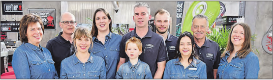 Das Möbelhaus Comodo und Grillcenter Dürrenäsch Team freut sich auf Ihren Besuch. (Bild: zVg.)