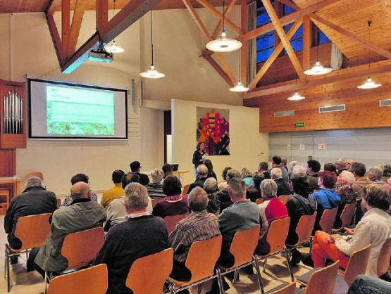 Rund 70 Interessierte besuchten den Vortrag über invasive Neobiota in Oberkulm.