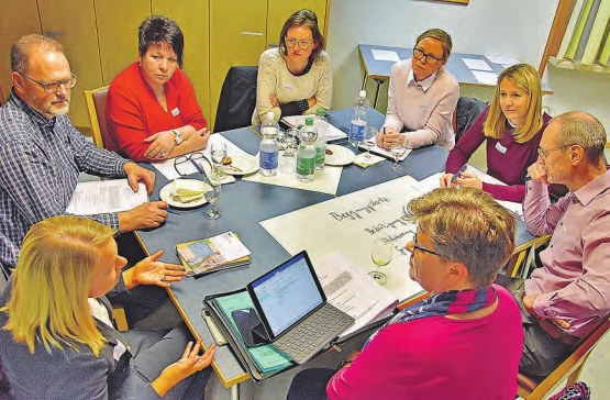 Erstaunliche Beteiligung an Vertretern von Gemeinden und Organisationen: Die Ergebnisse des Workshops Lebensräume 60+ kommt der älteren Bevölkerung in der Region zu Gute. (Bild: aw.)