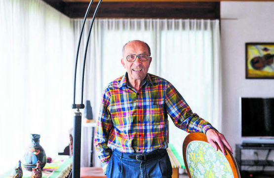 Herbert Otto (92), war 17 Jahre Chef Strassenunterhalt Kanton Aargau und wohnt in Unterkulm. (Bild: zVg.)