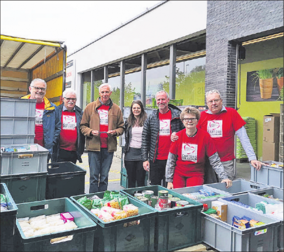 Cartons du Coeur: Sammlung in Entfelden. (Bild: zVh.)