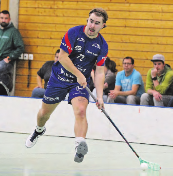 Jesse Arola war mit 3 Toren und 1 Assist erfolgreichster Reinacher Torschütze und wurde als Best Player ausgezeichnet. (Archivbild: Otto Lüscher)