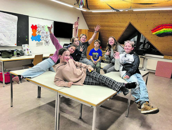 Das neue Jugendtheater probt derzeit intensiv am eigenen Stück. (Bild: zVg.)