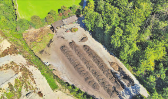 Ein Blick ins benachbarte Gränichen: Die Kompostieranlage im Zinggenacher soll zurückgebaut werden, dafür braucht es unter den acht angeschlossenen Gemeinden eine Zweidrittelmehrheit. (Bild: zVg.)