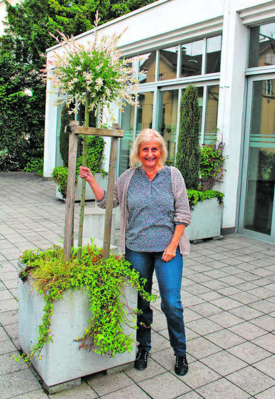 Strahlend: Mehr als 20 Jahre hat Angelika Hunziker als Spitexfrau den Menschen mit ihrem ansteckenden Lachen eine Freude gemacht. (Bild: grh)