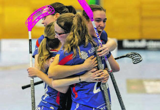 Die Reinacherinnen freuen sich über den Einzug in die Playoffs. (Bild: zVg.)