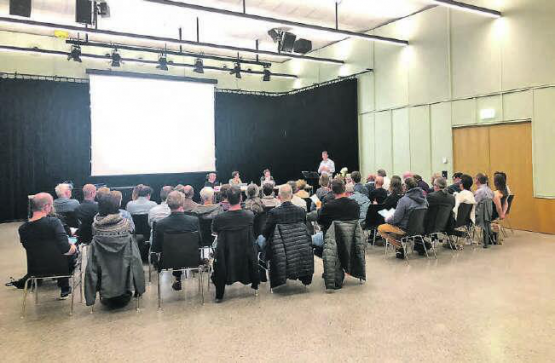 Engagierte Diskussionen bei der Tagung der Aargauer Musikschulen. (Bild: zVg.)