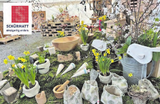 Die Klientinnen und Klienten der Stiftung Schürmatt haben zur Osterzeit ihrer Kreativität keine Grenzen gesetzt.