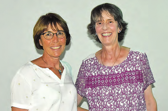 Sie haben ehrenvolle Wahlen hinter sich: Heidi Hunziker-Thut (li.) ist wieder in der Kirchenpflege und Eva Lüscher-Gerber wurde zur Präsidentin ernannt. (Bilder: st.)