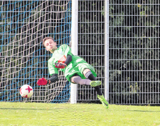 Musste im Cupspiel gegen Klingnau zweimal hinter sich greifen: Beinwils Torwart Davor Lovrenovic. Verantwortlich für die Niederlage war aber eher die fehlende Spielroutine der unterklassigen Seetaler. (Bild: WB-Archiv)