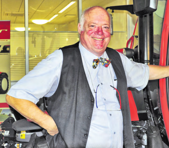 Er dreht das Rad jeweils 100 Jahre zurück: «Geschichtslehrer» Sebastian Müller alias Dr. Beo Bachter.