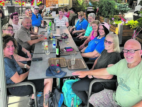 Auf Reisen: Die Mitglieder des Samaritervereins Gontenschwil-Zetzwil. (Bild: zVg.)