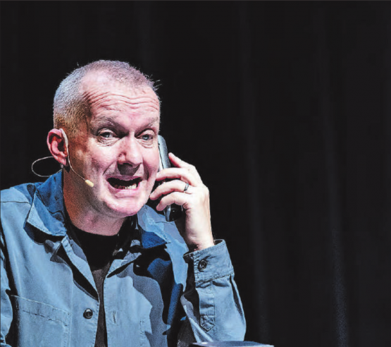 Simon Enzler und die Anfrage der Klimajugend für eine Erlaubnis einer Klimademonstration auf dem Landsgemeindeplatz Appenzell. (Bild: dr.)