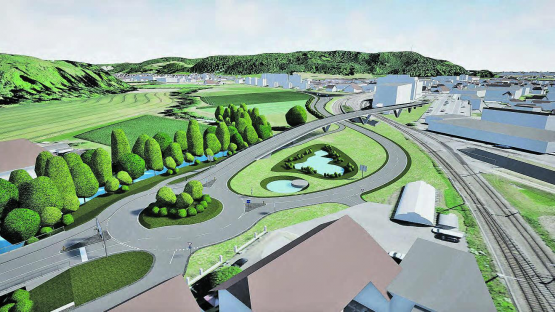 Das teuerste Projekt der Aargauer Mobilitätsgeschichte: Mit einem Tunnel soll das Suhrer Gemeindegebiet vom überbordenden Durchgangsverkehr befreit werden. (Bild: zVg.)