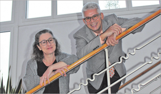 In neuer Position im Kreisschulvorstand: Barbara Heiz und Pierre Zesiger. (Bild: Graziella Jämsä)