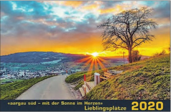 Schon das Titelbild ist vielversprechend: Dominique C. Rubin hat noch 12 weitere Bilder für ihren Kalender ausgesucht. (Bild: zVg.)