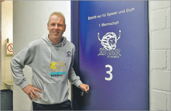 Muss mehr als ein halbes Dutzend junge Spieler in die Mannschaft integrieren: Der Trainer des SC Reinach, Thomas Siegwart, geht motiviert und zuversichtlich in die neue Saison. (Bild: mars.)