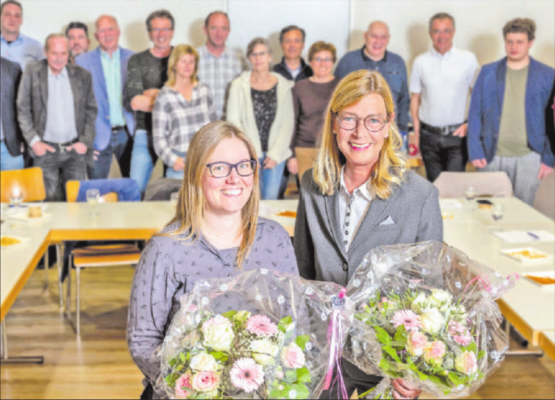 Novum in der FDP Gränichen: Erstmals in ihrer Geschichte wählte sie ein Co-Präsidium, bestehend aus Salomé Widmer-Nikol (l.) und Antje Frutschi. (Bild: zVg.)