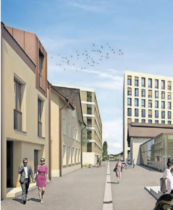 Das neue KWC-Quartier in Unterkulm bietet modernste Wohnungen in verschiedener Grössen für Alt und Jung