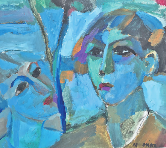 Gemälde von Jakob Wirz aus Gontenschwil. Seine Werke sind in der Galerie Schlössli noch bis Ende August zu sehen. (Bild: zVg.)