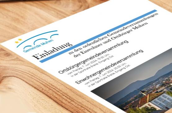 Die beiden Sterne im Gemeindelogo bleiben die einzigen Sterne im amtlichen Gebrauch. (Bild: WB)