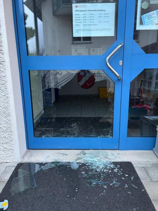 Bild Einbruch Gemeindeverwaltung Leimbach (zVg.)